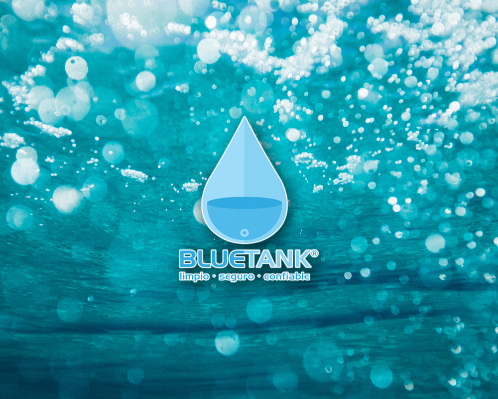 imagen de bluetank, fondo de agua